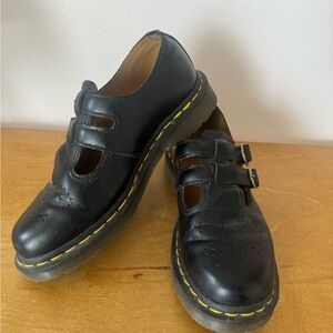 Dr. Martens Black Leather Mary Jane’s